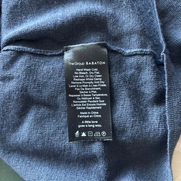 Aritzia Babaton Dark Grey Virginia Sweater (S) - Picture 5 of 6